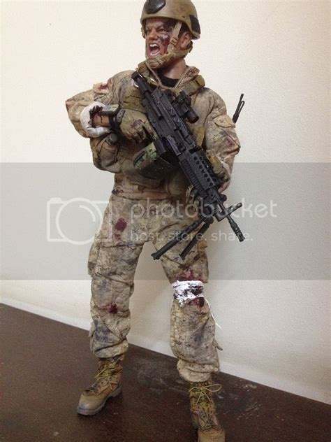 Modern War (1990s to Present) USMC LMG gunner