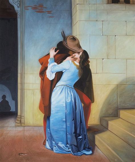 Hayez, The Kiss - Reproduction Oil Paintings - overstockArt at overstockArt.com | Romanticism ...