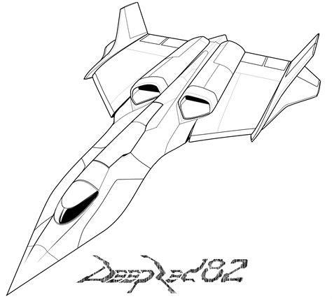 Concept art de avión de combate, realizado en MsPaint - By: #DeepRed82 ...