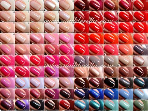 Essie Color guide #1-100! - Nailderella | Essie nail polish colors, Essie colors, Essie nail polish