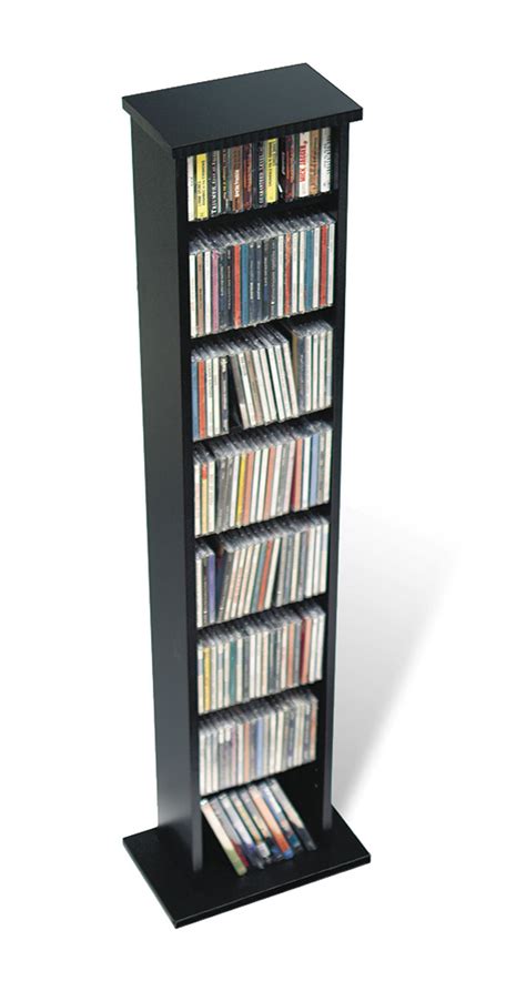 Slim Multimedia Storage Tower - Multiple Options Available | Storage towers, Prepac, Dvd storage