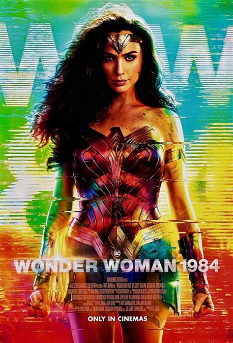 Original Wonder Woman 1984 Movie Poster - Gal Gadot - WW84