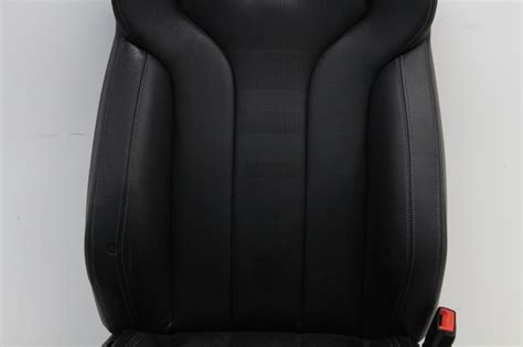 2015 2016 2017 BMW M3 F80 Black Merino Leather Front & Rear Complete Seat Set