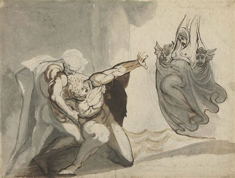 Johann Heinrich Fussli Henry Fuseli - The Vision Of Orestes | Widewalls