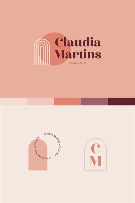 Logo and submarks for a modern and feminine brand | Branding design inspiration, Minimal color ...