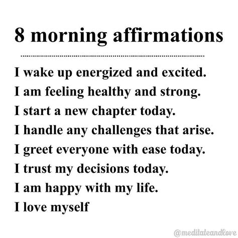 Morning mantras #meditateandlove | Morning mantra, Happy with my life ...