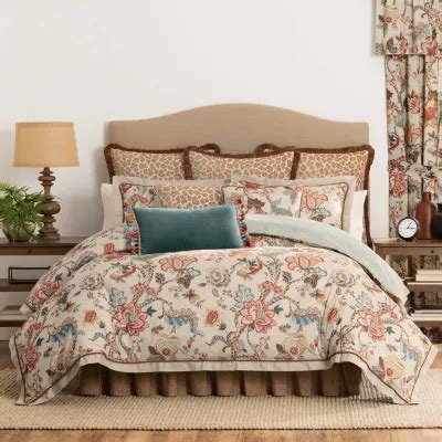 Rose Tree Haylie Floral 4-pc. Lightweight Embellished Comforter Set ...