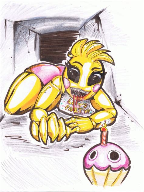 Chica fanart | Fnaf, Fan art, Animation