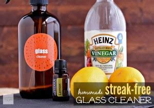 Streak-Free Homemade Glass Cleaner