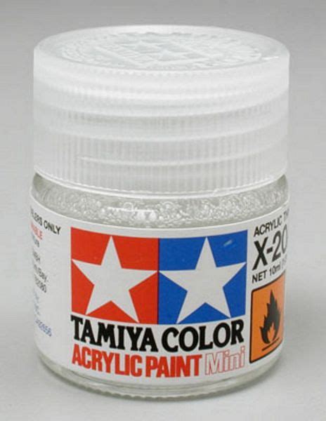 Tamiya 81520 Acrylic Mini X-20A Thinner
