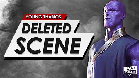 Avengers Endgame: Deleted Scene: Young Thanos Origin Story Explained ...