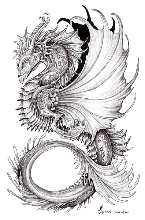 weißer Drache - Google-Suche - #Dragon #fantasy #Google #Search #white - Zentangle-muster - # ...