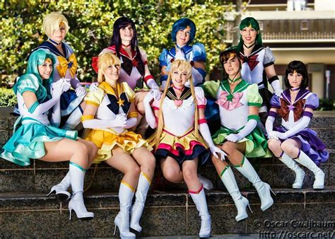 Sailor Moon group Cosplay!