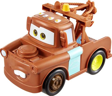 Disney and Pixar Cars Track Talkers Mater Talking Toy Truck, 5.5 inch ...