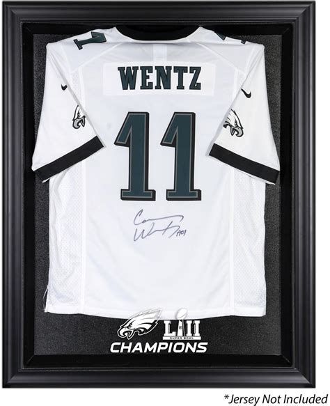 Philadelphia Eagles Super Bowl LII Champions Black Framed Jersey Logo ...