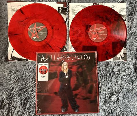 Avril Lavigne - Let Go 20th Anniversary Limited Edition Smoke red Vinyl ...