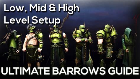 OSRS | Ultimate Barrows Guide - Low, Mid & High Level - YouTube