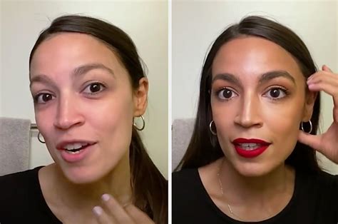 AOC With and Without Makeup - The Donald - America First | Patriots Win