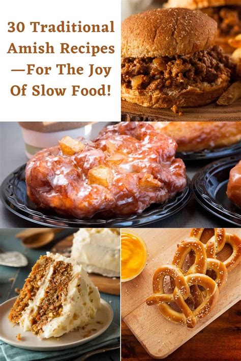 30 Traditional Amish Recipes—For The Joy Of Slow Food!