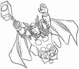 Thor Printable Coloring Pages At GetColoringscom  Free sketch template