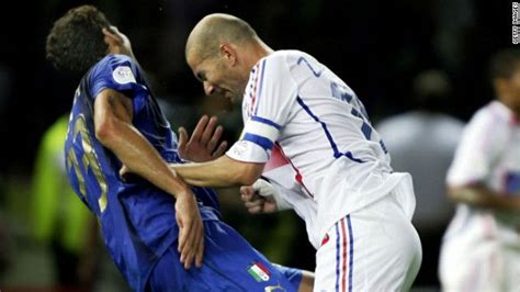 Zidane's headbutt immortalized | Sports, Zinedine zidane, Sports news