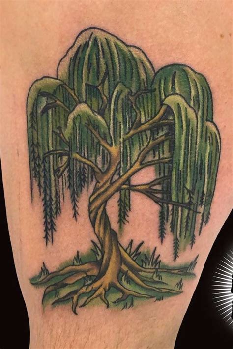 Willow Tree Tattoo Drawings