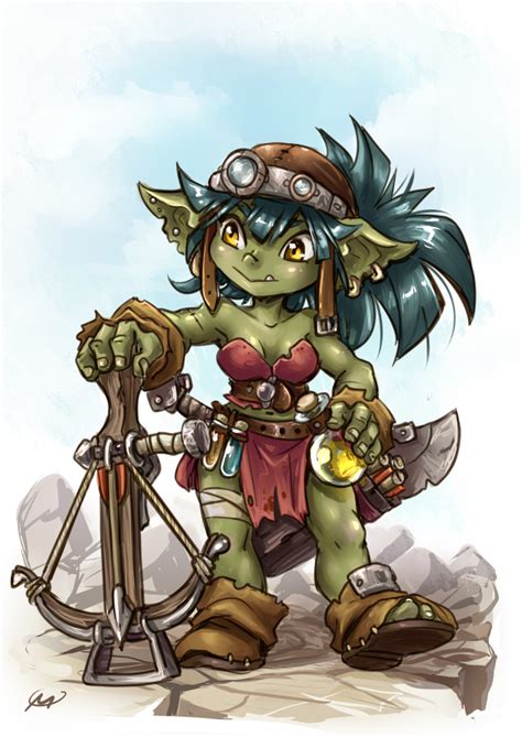 Female Goblin by Maxa-art on DeviantArt