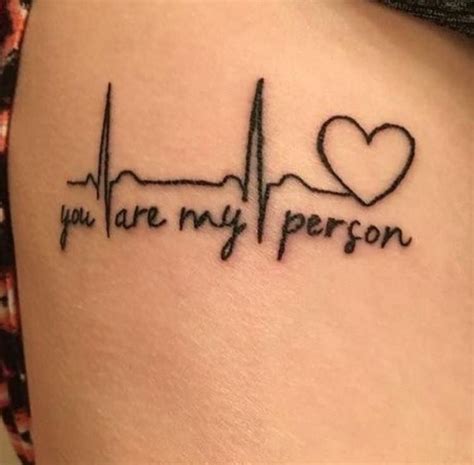 You are my person tattoo matching best friend tattoos you re my person ...