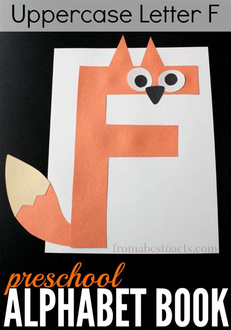 Fox Letter F Preschool Crafts