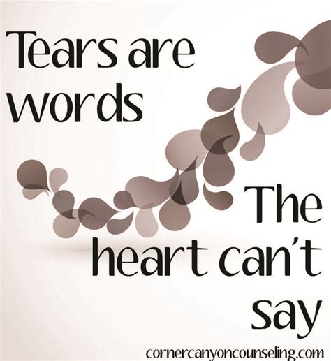 #tears are #words the heart can't say. | Words, Solution focused ...