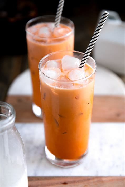 Thai Iced Tea (Thai Tea) - The Forked Spoon