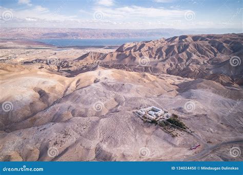 Nabi Musa Site and Mosque at Judean Desert, Israel. Tomb of Prophet Moses Stock Photo - Image of ...