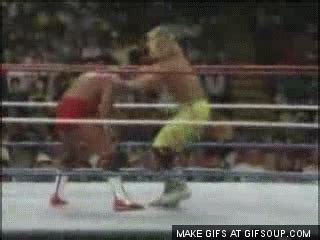 HBK eats an Arn Anderson Spinebuster : SquaredCircle