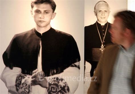 PHOTO Young Joseph Ratzinger Papst Press