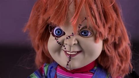 Spirit Halloween Talking Chucky 24 Inch Doll | Spooky Spot 2022 - YouTube