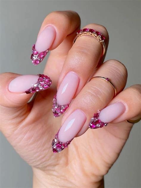 Sprinkle Sprinkle | Gel nails, Pink nails, Stylish nails