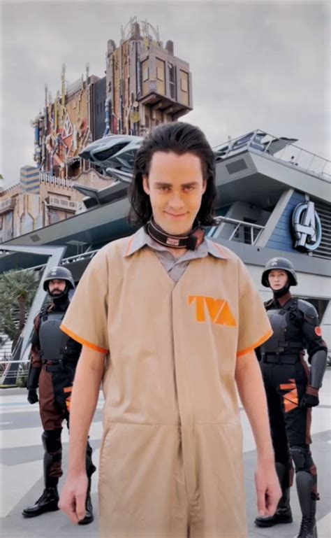 PHOTOS, VIDEO: Loki in Time Variance Authority Prisoner Outfit Coming to Avengers Campus at ...