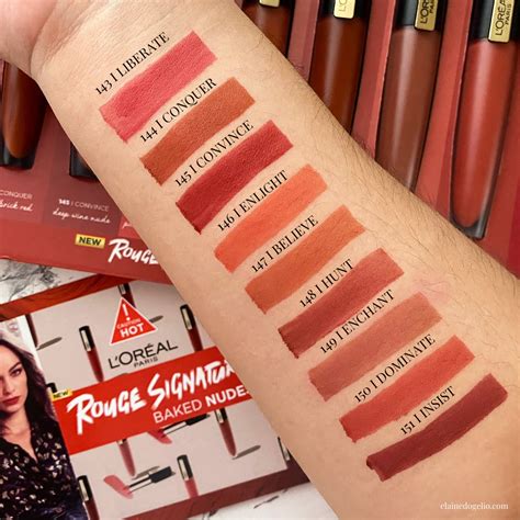 L’Oreal Paris Rouge Signature Baked Nudes Swatches and Review — Wild and Sassy