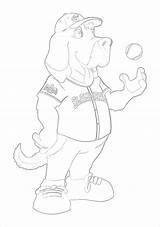 Mascot coloring Page  Coloring Pages Color sketch template