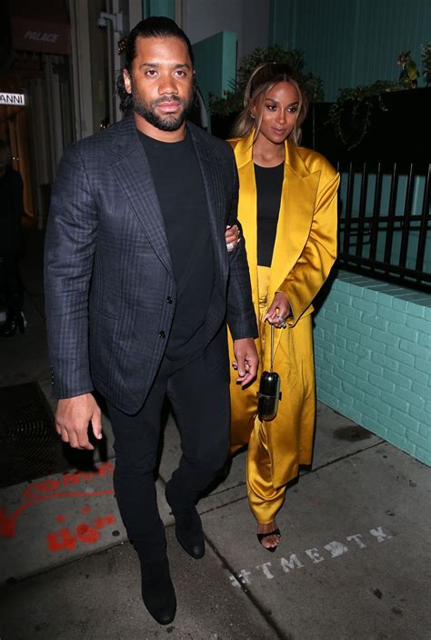 CIARA and Russell Wilson at Olivetta Restaurant in West Hollywood 02/08/2020 – HawtCelebs