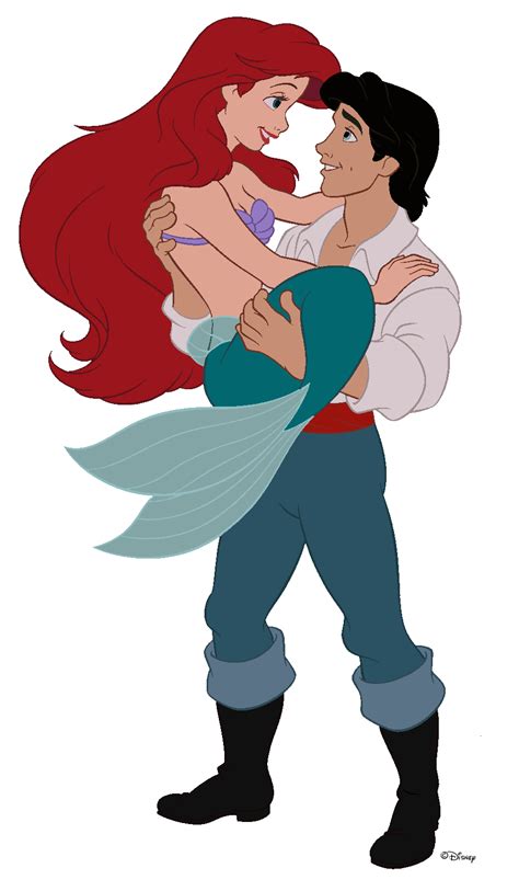 Ariel and Eric by ElfStrings97 on DeviantArt