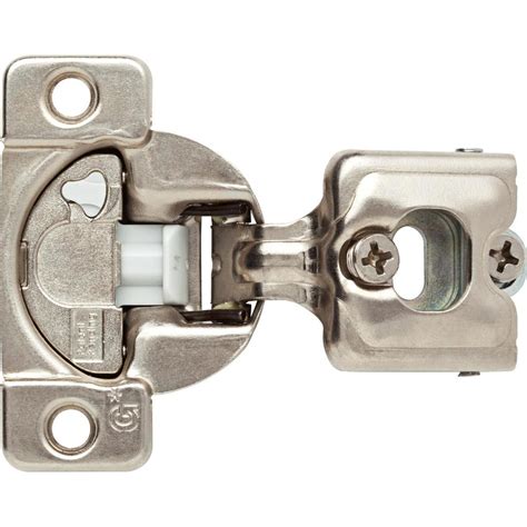 Everbilt 35 mm 3/4 in. Overlay Soft-Close Frame Hinge (5-pair)-H70300E-NP-K1 - The Home Depot