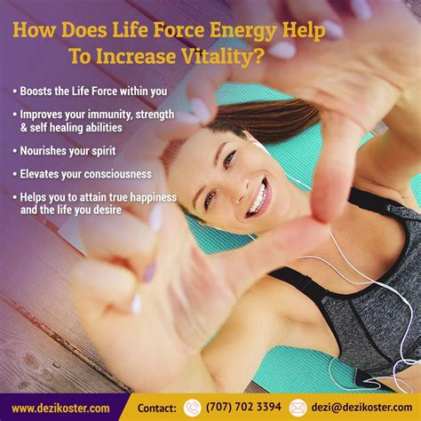 Explore how Life Force Energy helps to increase vitality in your life #Improvevitality # ...