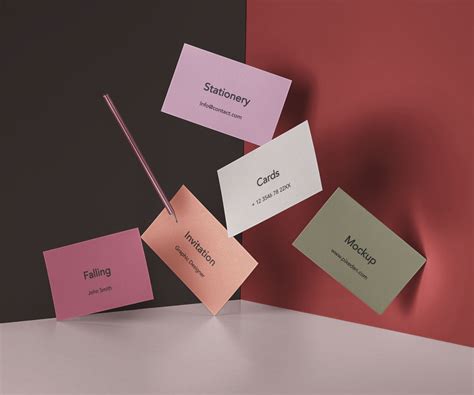 Invitation Card Free Mockup — Free Mockup World