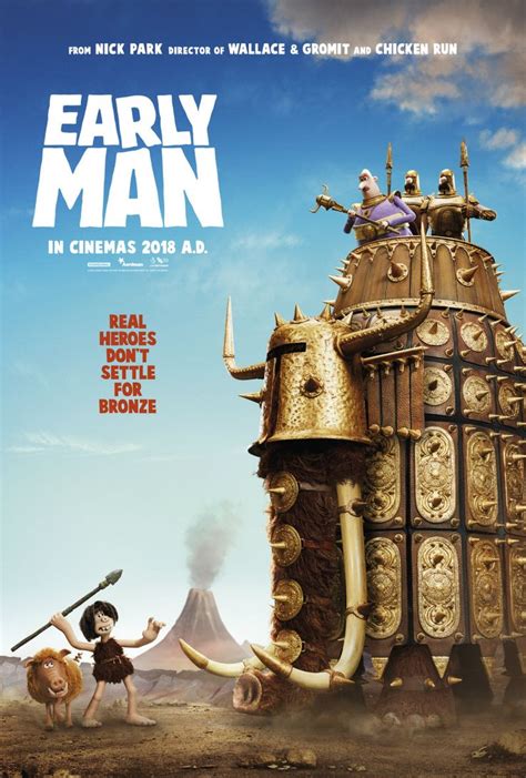 New Trailer & Poster For Aardman's EARLY MAN www.themoviewaffler.com/2017/09/new-trailer-poster ...