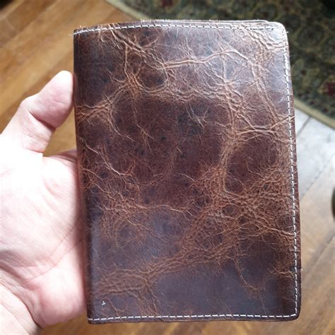 leather notebook cover, Men's Fashion, Watches & Accessories, Wallets ...