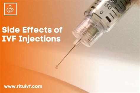 Know Side Effects of IVF Injections | Ritu IVF