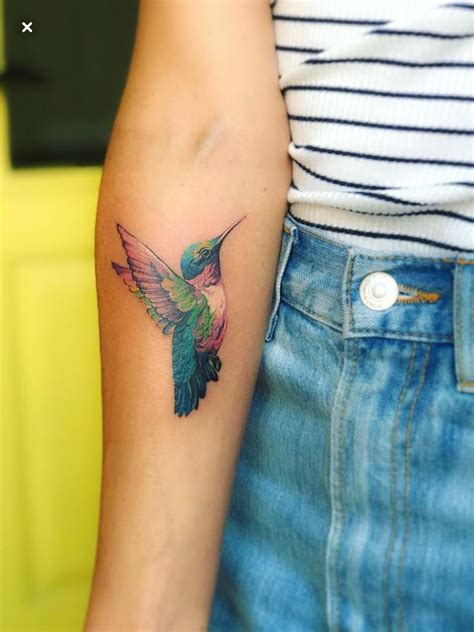 Hummingbird Flower Tattoos, Tiny Bird Tattoos, Mom Tattoos, Cute Tattoos, Body Art Tattoos ...