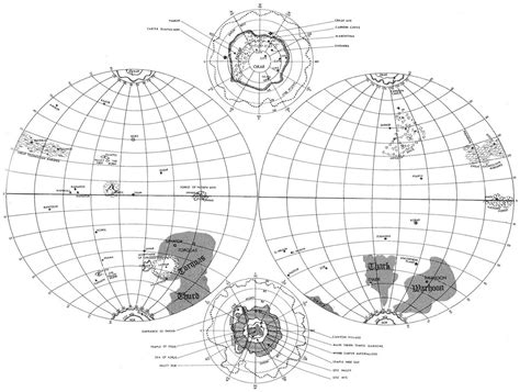 ERBzine 2807: Maps of Barsoom