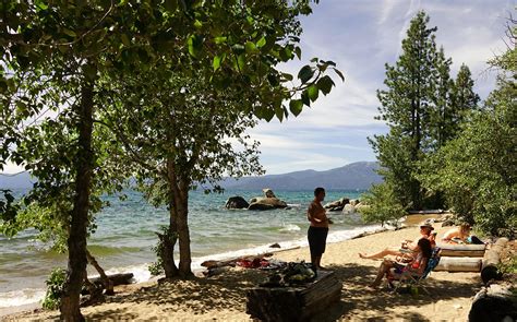 Lake Tahoe public nudity crackdown at clothing-optional beaches